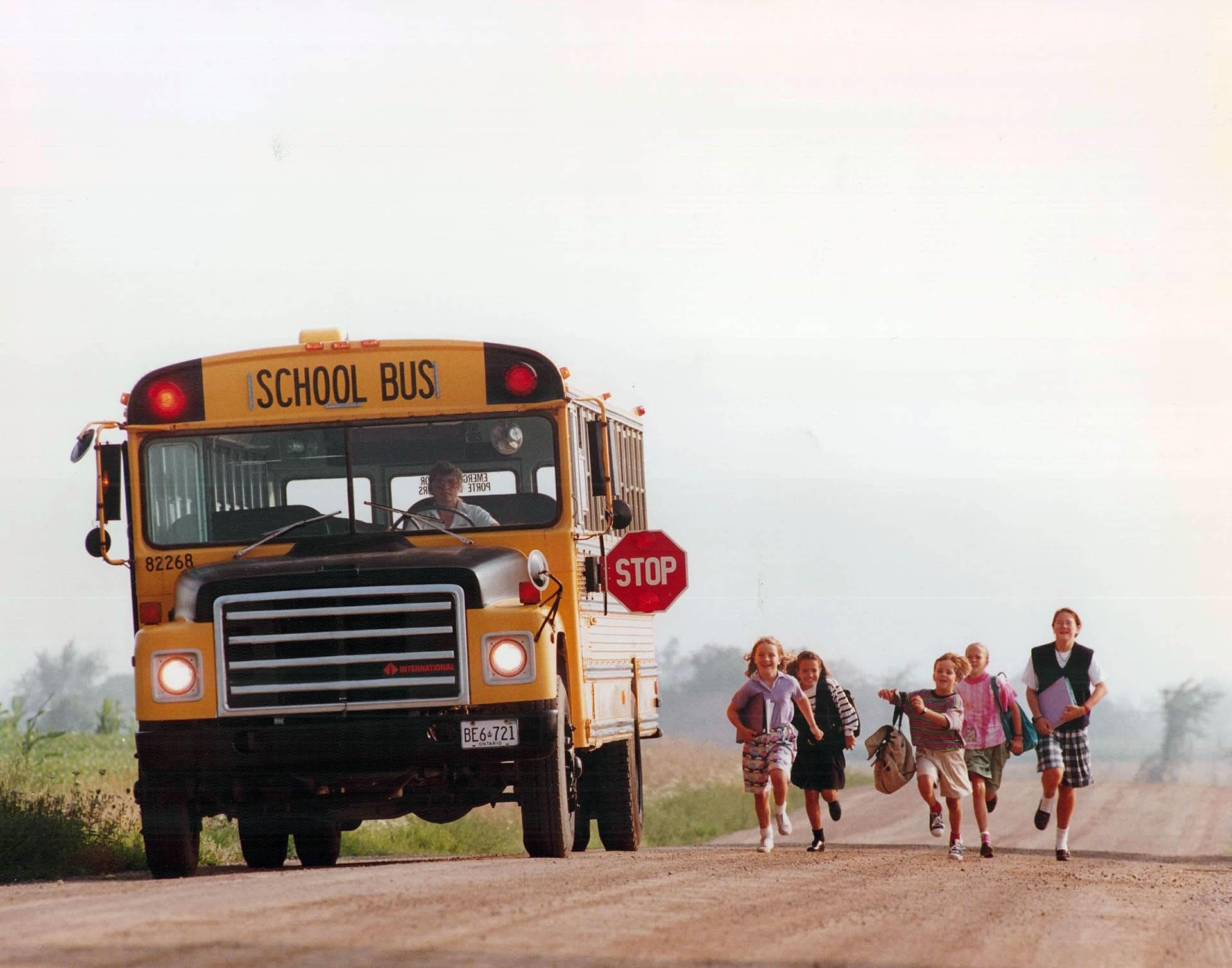 Why are school buses yellow?
